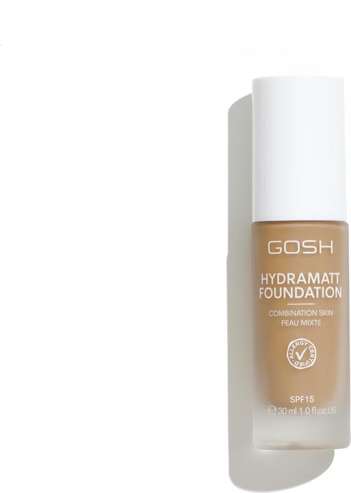 Actual product image Copenhagen GOSH - Hydramatt Foundation Medium Drak 012Y 30 ml (012Y)