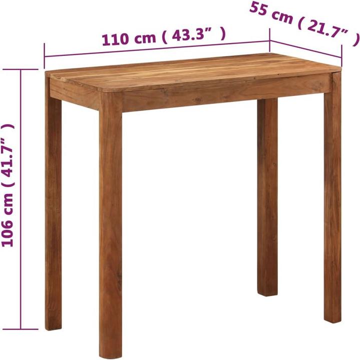 Produktbild VidaXL Arny (110 x 55 x 106 cm)
