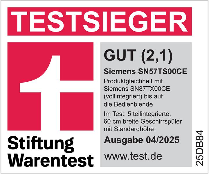 Produktbild Siemens SN57TS00CE
