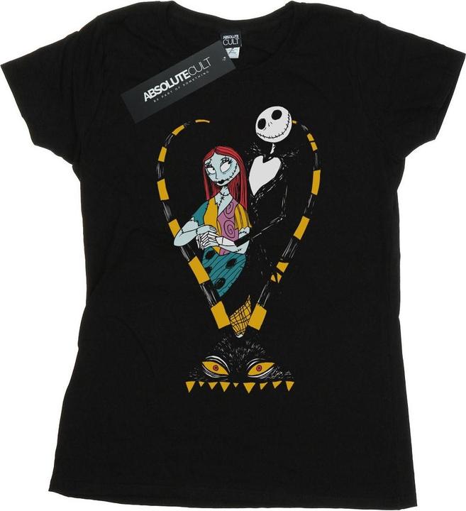 Disney Nightmare Before Christmas Jack And Sally Love TShirt (L)