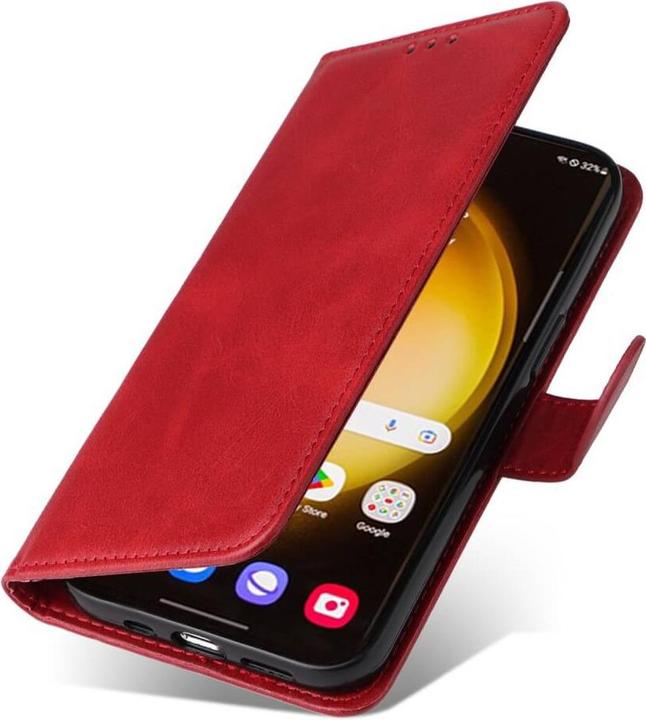 Produktbild Cover-Discount Premium Handyhülle Etui rot (Samsung Galaxy S24 Ultra)