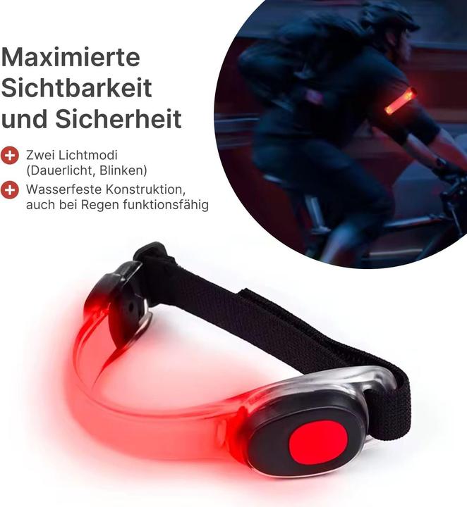 Actual product image Hermex LED light-up bracelet