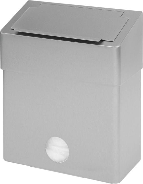 Immagine prodotto Ophardt Cestino per l'igiene in acciaio inox con coperchio incernierato (6 l)