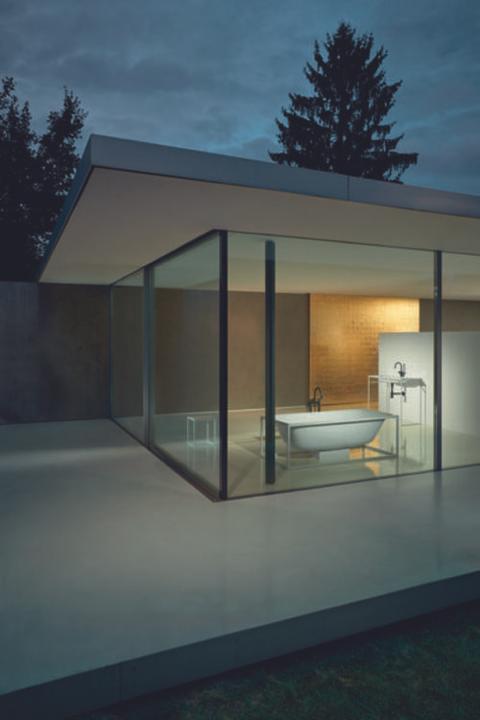 Produktbild Bette Lux Shape Rechteck-Badewanne freistehend 190x90x45cm, 2 Rückenschrägen, 3453- (234 l, 90 cm, 190 cm)
