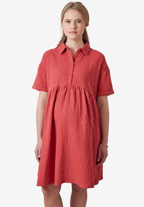 Produktbild Vertbaudet Hemdblusenkleid für Schwangerschaft und Stillzeit (42)