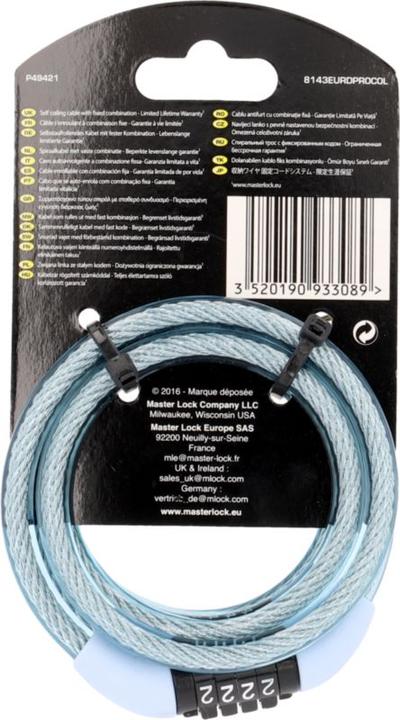 Actual product image Master Lock Spiral lock (120 cm)