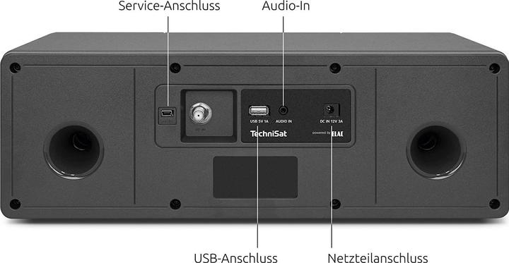 Produktbild TechniSat DigitRadio 3 IR (Internetradio, DAB+, FM, Bluetooth, WLAN)