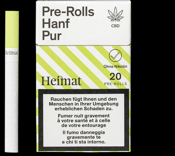 Heimat Hanf Pre-Rolls (16g CBD) (15 g, Indoor)