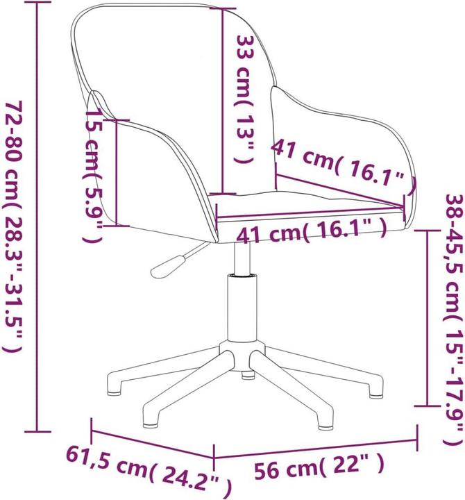 Actual product image VidaXL Issac