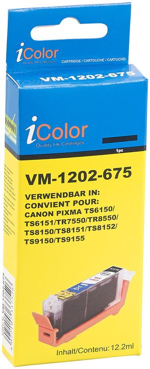 Immagine prodotto IColor Cartuccia d'inchiostro per Canon (sostituisce CLI-581BK XXL), nero fotografico