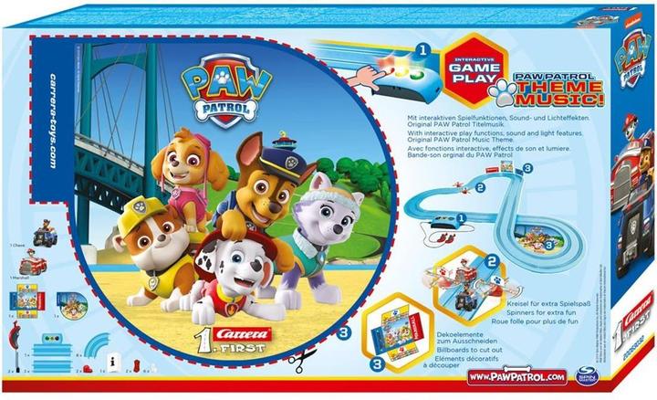 Actual product image Carrera First race track - Paw Patrol