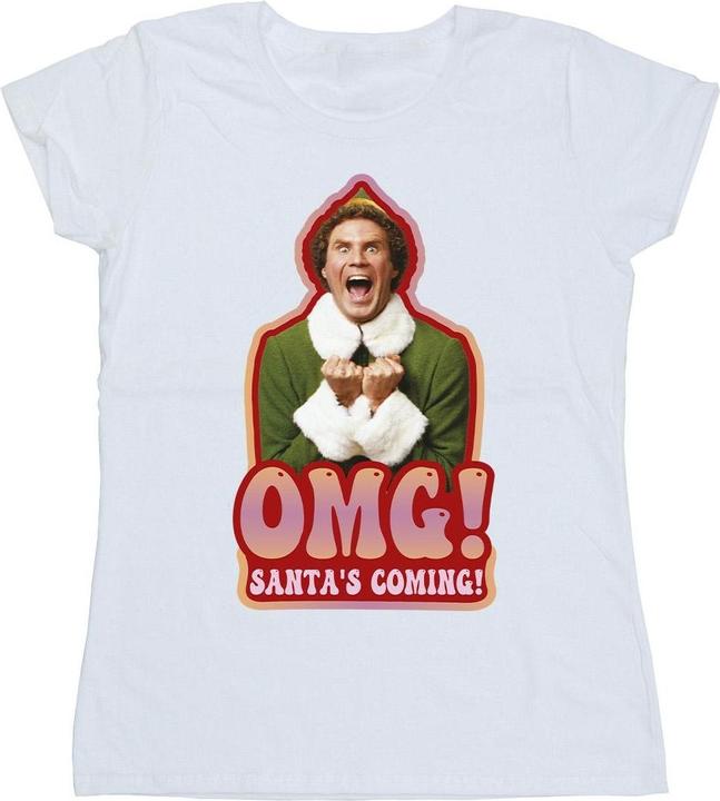Elf Santa's Coming TShirt (M)