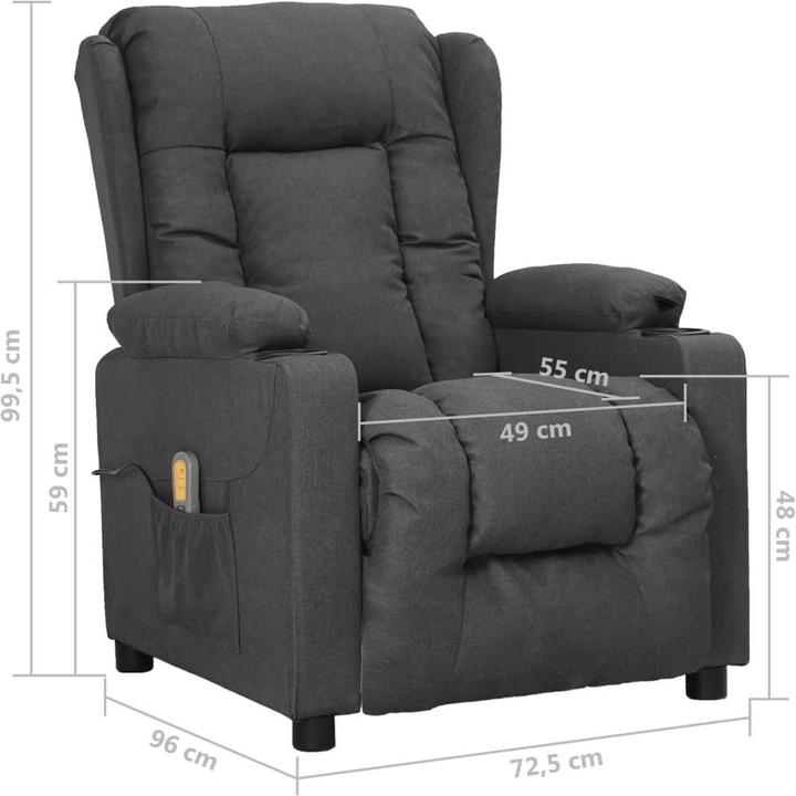 Produktbild VidaXL Elektrischer Massagesessel