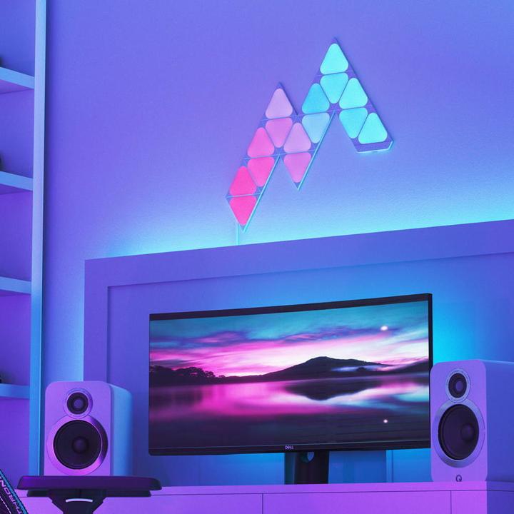 Image du produit Nanoleaf Shapes Mini Triangles Expansion Pack, 10 pcs. (200 lm)