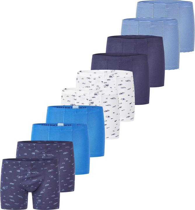 Immagine prodotto Schiesser Pack of 10 Kids Boys 95/5 Organic Cotton Shorts / Pants (116, confezione da 10)