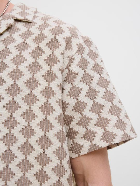 Produktbild Jack & Jones Jorsummer Luke Texture Resort Shirt Ss (M)