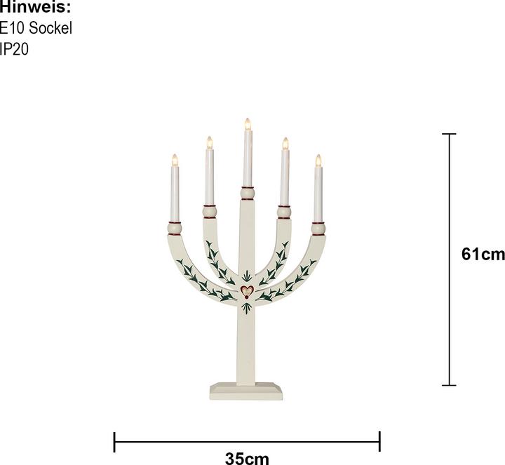 Actual product image Star Trading Candlestick Elias Tradition