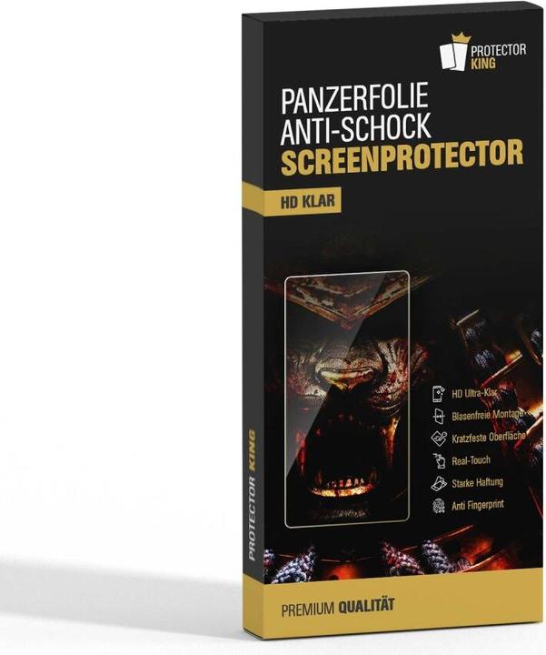 Actual product image Protectorking 4x 9H Panzerglas flexibel HD Klar (4 Piece, Samsung Galaxy S21 FE)