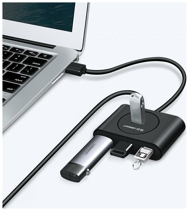 Produktbild Ugreen Hub USB 3.0 4in1 (USB-C, 4 Ports)