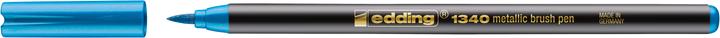 Immagine prodotto Edding 1340 - Penna a spazzola (Metallico, Blu/turchese, 1 x)