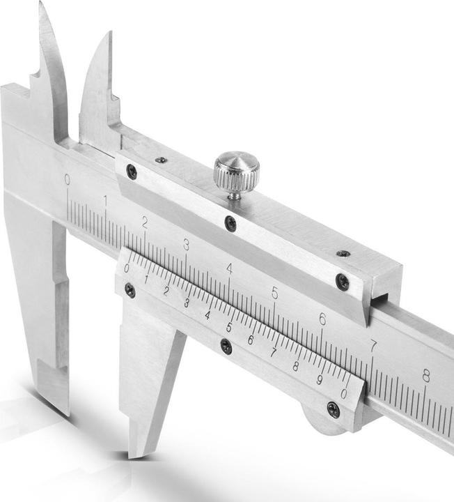 Actual product image Stahlwerk Caliper 0-150 mm DIN 862 made of hardened carbon steel (15 cm)