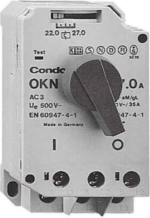 Produktbild Condor Werke Condor Pressure Motorschutzschalter OKN-160 AA XXX XXX 16A Leistungsschalter für Motorschutz 4014502