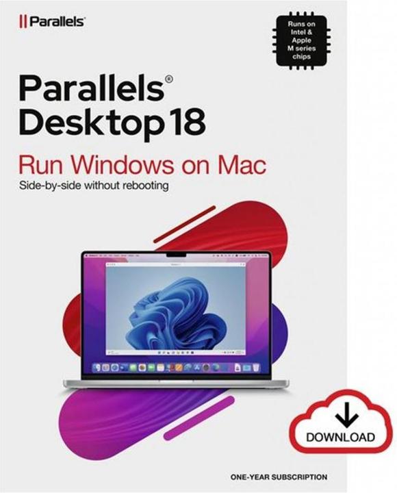 Parallels Desktop (1 User, 1 Geräte/User, 12 Monate)