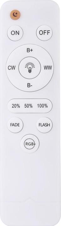Actual product image Globo Ceiling light Klemens white 1xLED (2140 lm)