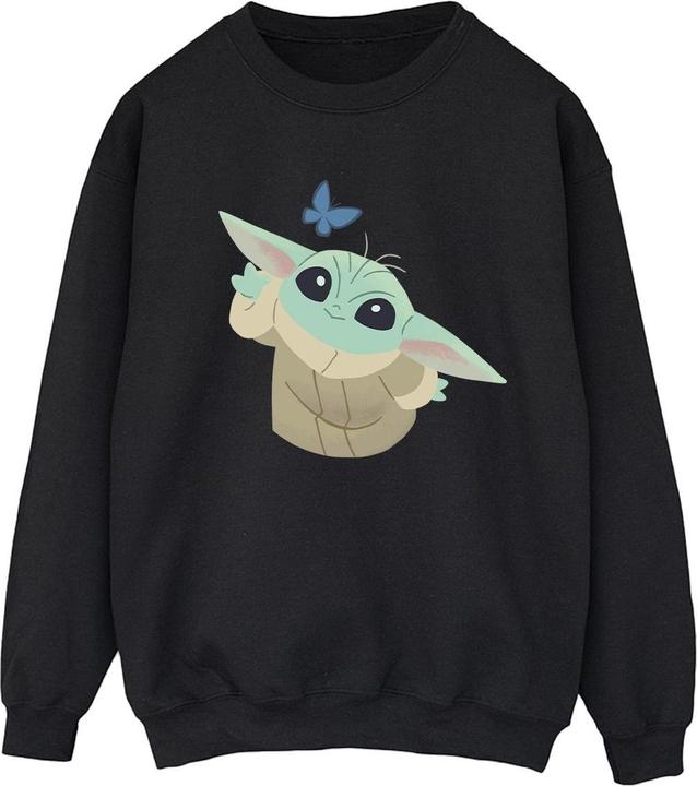 Star Wars The Mandalorian Butterfly Catching Sweatshirt (S)