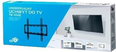 Produktbild Lenovo Wandhalterung für TV TB-450E bis 55 Zoll 35 kg max VESA 400x400 (Wand, 55")