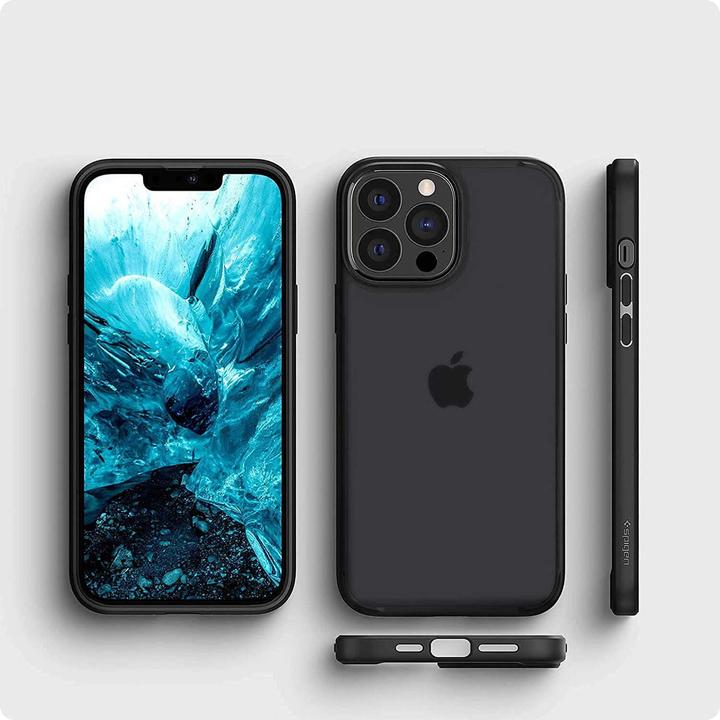 Productafbeelding Spigen ULTRA HYBRID IPHONE 13 PRO MAX MATTE FROST Zwart (Apple iPhone 13 Pro Max)