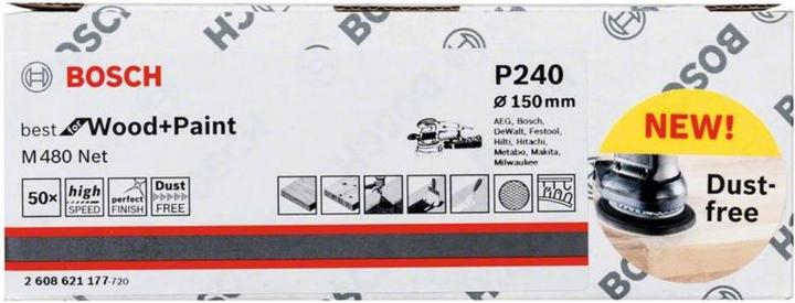 Produktbild Bosch Zubehör Exzenterschleifpapier Körnung (240)