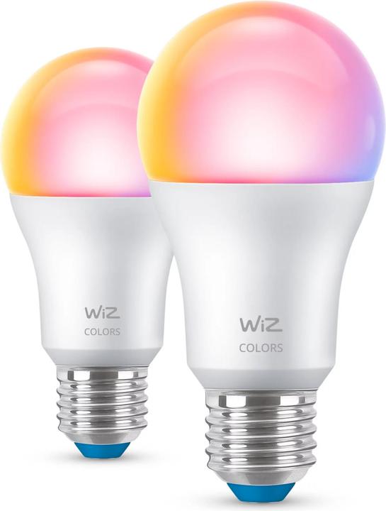 Immagine prodotto WiZ Standard bianco e colore sintonizzabile (E27, 8.50 W, 806 lm, 2 x, F)