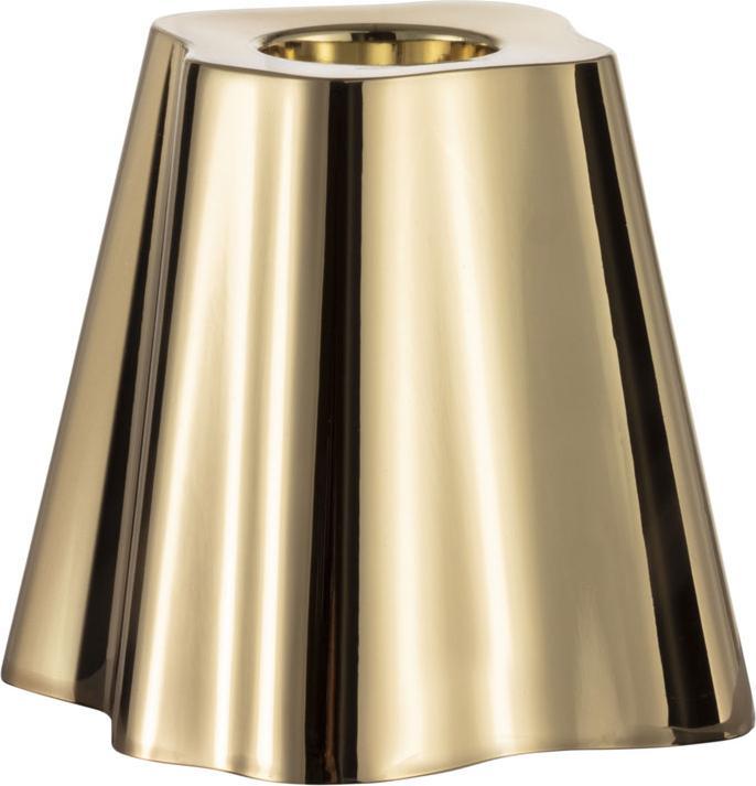 Iittala Aalto Candlestick brass (Ø 8 x 6.5 cm)