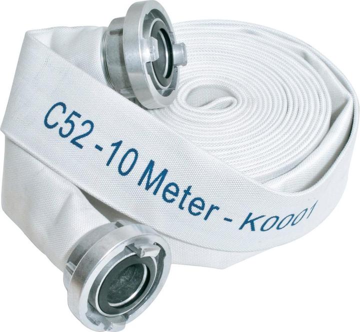 Image du produit Geka Tuyau plat de chantier Karasto avec raccord C 52 mm 15 mètres (15 m, 52 mm)