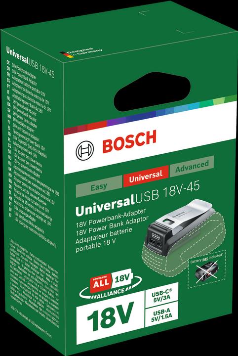 Actual product image Bosch Home & Garden Ladegerät (18 V)