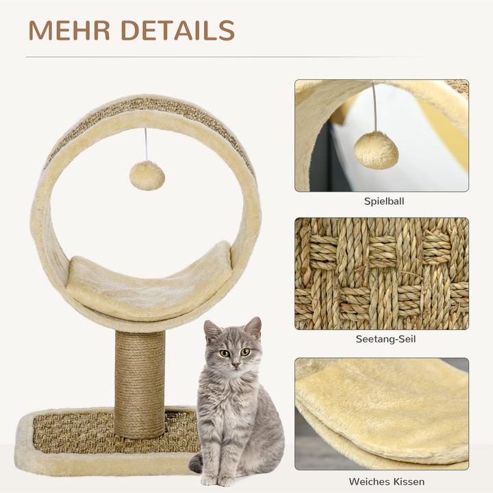 Image du produit Jamb Arbre à chat (56 cm, Kaki+marron clair)