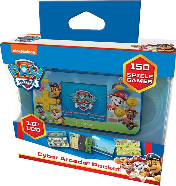 Actual product image Lexibook Handheld console Cyber Arcade® Pocket Paw Patrol - screen 1.8" 150 games incl. 10 with P