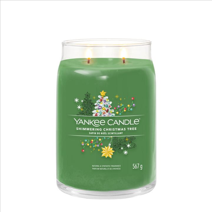 Actual product image Yankee Candle Shimmering Christmas Tree (567 g)