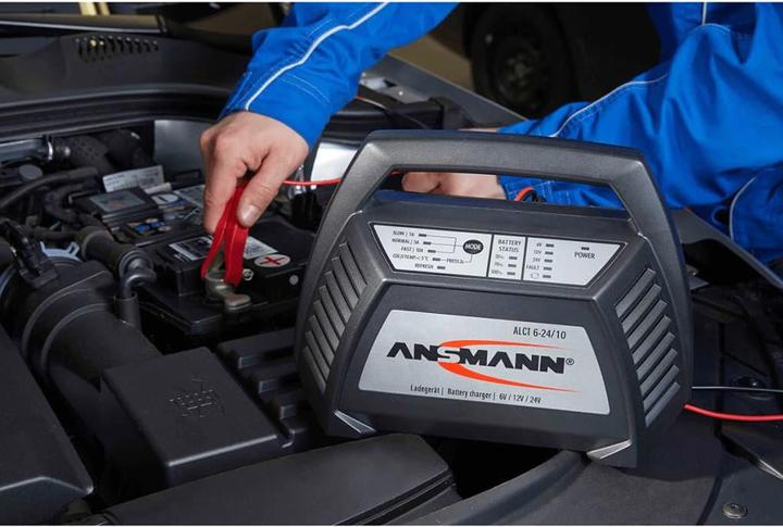 Actual product image Ansmann AutomatikLadegerät ALCT 624/10 (12V, 6V, 24V, 10 A)
