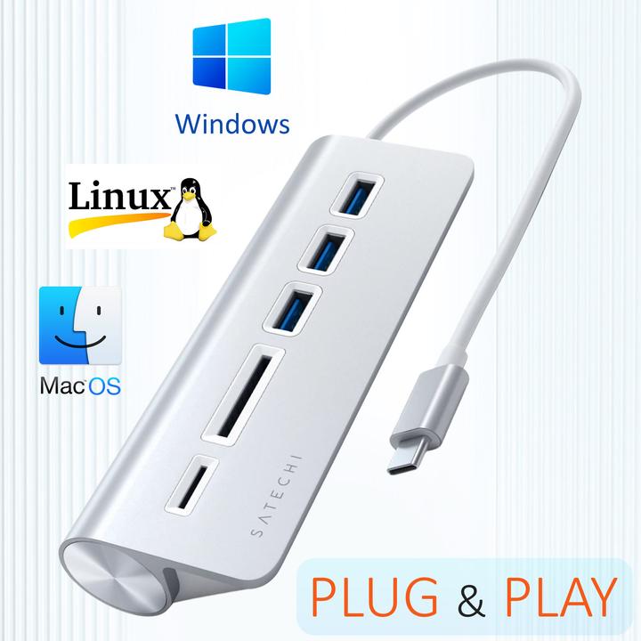 Immagine prodotto Satechi St-Tchcrs (USB-C, 5 Porti)