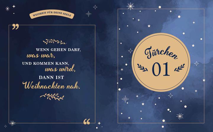 Actual product image My Advent Calendar Book Christmas Rituals for the Soul