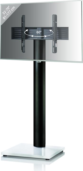 Immagine prodotto VCM Porta TV Onu laccato nero/bianco (174 x 68 x 60 cm)