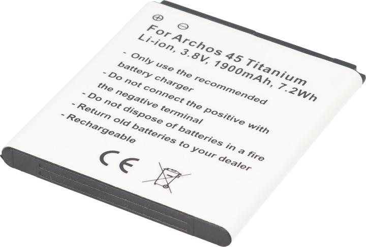 Actual product image AccuCell Akku den Archos 45 Titanium Akku AC45TI