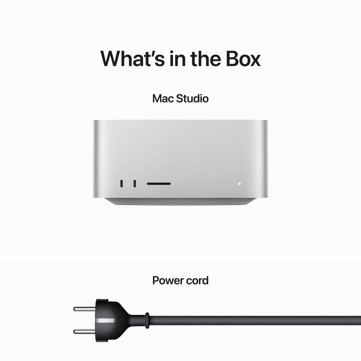 Actual product image Apple Mac Studio (M2 Ultra, 64 GB, 1000 GB, M2 Ultra)