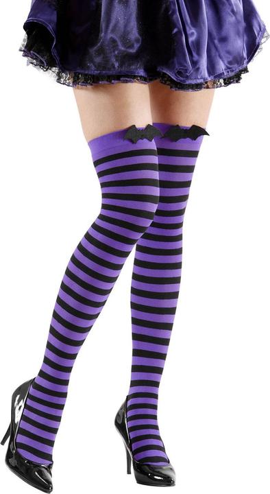 Produktbild Widmann Overknees Socken Fledermaus