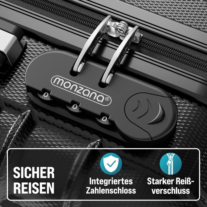 Immagine prodotto Monzana Custodia rigida con set di 4 accessori (M (50 - 90l))