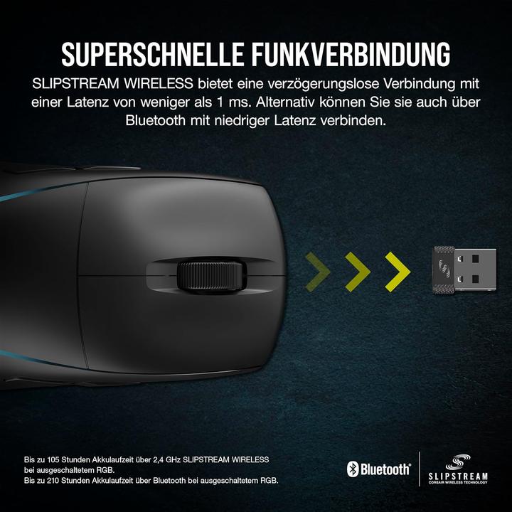 Immagine prodotto Corsair M75 (Senza fili, Cablato)