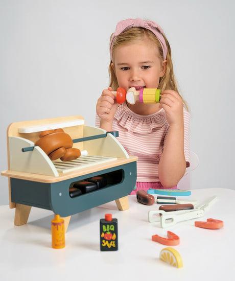 Produktbild Tender Leaf Toys Holzgrill Spielset