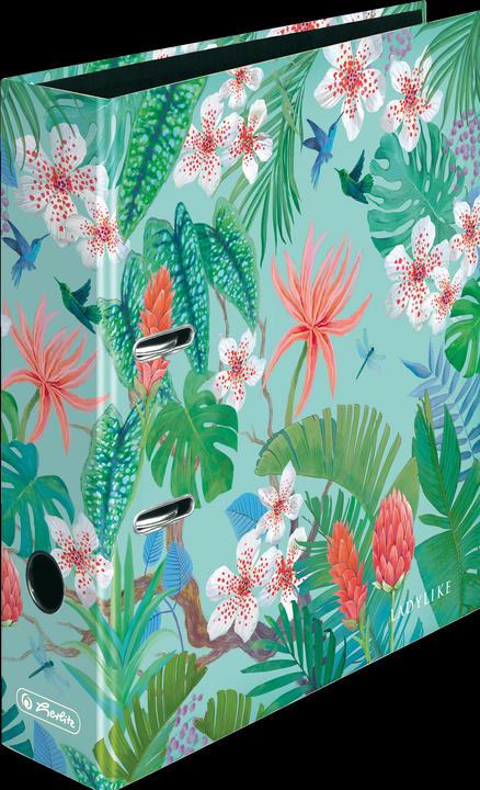 Produktbild Herlitz Ordner maX.file A4 8cm Ladylike Jungle (A4, 80 mm, 1 Stück)